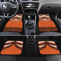 Personalised Tonga Tailulu College Car Mats Polynesian Ngatu Tribal