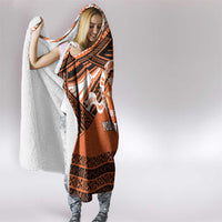 Personalised Tonga Tailulu College Hooded Blanket Polynesian Ngatu Tribal