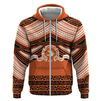 Personalised Tonga Tailulu College Hoodie Polynesian Ngatu Tribal