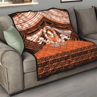 Personalised Tonga Tailulu College Quilt Polynesian Ngatu Tribal