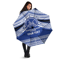 Personalised Tonga Taufa'ahau Pilolevu College Umbrella Polynesian Ngatu Tribal - Polynesian Pride