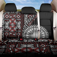 Red Tongan Ngatu Fonulei Pattern Back Car Seat Cover LT9 One Size Red - Polynesian Pride