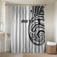 Hawaii and Japanese Culture Personalised Bathroom Set With Polynesian Tribal Tattoo Style - Polynesian Pride