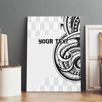 Hawaii and Japanese Culture Personalised Canvas Wall Art With Polynesian Tribal Tattoo Style