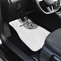 Hawaii and Japanese Culture Personalised Car Mats With Polynesian Tribal Tattoo Style