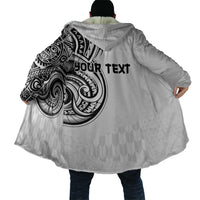 Hawaii and Japanese Culture Personalised Cloak With Polynesian Tribal Tattoo Style - Polynesian Pride