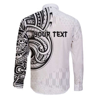 Hawaii and Japanese Culture Personalised Family Matching Puletasi and Hawaiian Shirt With Polynesian Tribal Tattoo Style