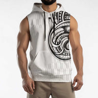 Hawaii and Japanese Culture Personalised Sleeveless Hoodie With Polynesian Tribal Tattoo Style - Polynesian Pride