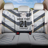 Japan Pacific Rugby 2022-23 Custom Back Car Seat Cover Black Sakura Japanese Wave Pattern