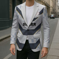 Japan Pacific Rugby 2022-23 Custom Blazer Black Sakura Japanese Wave Pattern - Polynesian Pride