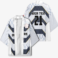 Japan Pacific Rugby 2022-23 Custom Kimono Black Sakura Japanese Wave Pattern - Polynesian Pride