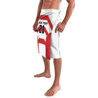 Japan Pacific Rugby 2022-23 Custom Lavalava Red Sakura Japanese Wave Pattern