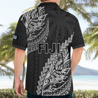 Fiji Rugby Hawaiian Shirt Kaiviti Fijian Tribal World Cup Black LT9 - Polynesian Pride