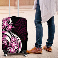 Plumeria Tribal Tattoo Luggage Cover Pink Polynesian Pattern LT9 Pink - Polynesian Pride