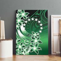 Cook Islands Tattoo Canvas Wall Art Plumeria Polynesian Pattern