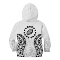 World Rugby Cook Islands Kid Hoodie Kukis Make History - Polynesian Pride