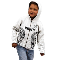 World Rugby Cook Islands Kid Hoodie Kukis Make History - Polynesian Pride