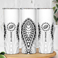 World Rugby Cook Islands Skinny Tumbler Kukis Make History - Polynesian Pride