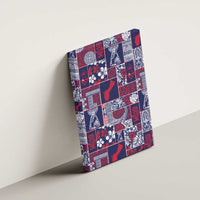 Guam Felis Pasgua Canvas Wall Art Pacific Patchwork Xmas Vibes - Polynesian Pride