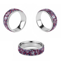 Guam Felis Pasgua Classic Ring Pacific Patchwork Xmas Vibes - Polynesian Pride