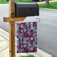 Guam Felis Pasgua Garden Flag Pacific Patchwork Xmas Vibes - Polynesian Pride