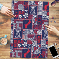 Guam Felis Pasgua Puzzle Pacific Patchwork Xmas Vibes - Polynesian Pride