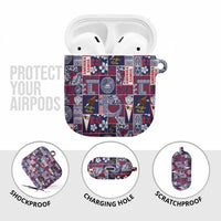 Manuia le Kerisimasi American Samoa AirPods Case Pacific Patchwork Xmas Vibes - Polynesian Pride