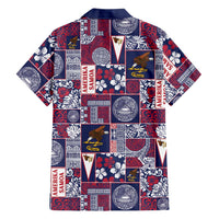 Manuia le Kerisimasi American Samoa Family Matching Mermaid Dress and Hawaiian Shirt Pacific Patchwork Xmas Vibes - Polynesian Pride