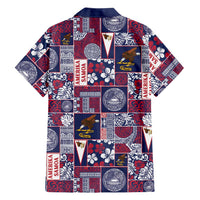 Manuia le Kerisimasi American Samoa Family Matching Summer Maxi Dress and Hawaiian Shirt Pacific Patchwork Xmas Vibes - Polynesian Pride