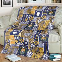 Ekamawir omo Nauru Blanket Pacific Patchwork Xmas Vibes - Polynesian Pride