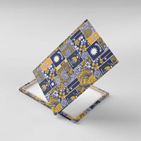 Ekamawir omo Nauru Canvas Wall Art Pacific Patchwork Xmas Vibes - Polynesian Pride