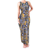 Ekamawir omo Nauru Family Matching Tank Maxi Dress and Hawaiian Shirt Pacific Patchwork Xmas Vibes - Polynesian Pride