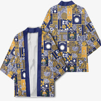 Ekamawir omo Nauru Kimono Pacific Patchwork Xmas Vibes - Polynesian Pride