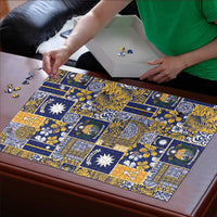 Ekamawir omo Nauru Puzzle Pacific Patchwork Xmas Vibes - Polynesian Pride