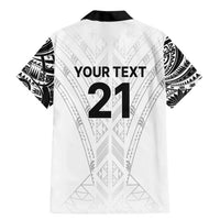 New Zealand Koru Fern Custom Family Matching Mermaid Dress and Hawaiian Shirt Simple Taniko Motif