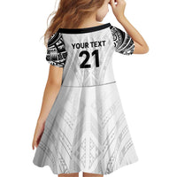 New Zealand Koru Fern Custom Family Matching Puletasi and Hawaiian Shirt Simple Taniko Motif