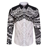 New Zealand Koru Fern Custom Family Matching Tank Maxi Dress and Hawaiian Shirt Simple Taniko Motif