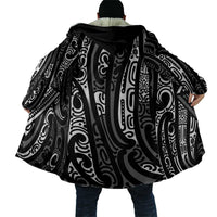 New Zealand Maori Taniko Cloak Black Kowhaiwhai Puhoro - Polynesian Pride