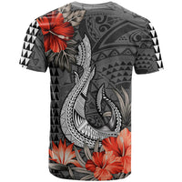Hawaii Fish Hook T Shirt Polynesian Vintage Vibes LT9 - Polynesian Pride