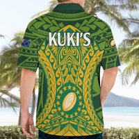 Cook Islands Rugby Hawaiian Shirt Kukis Athletic Style LT9 - Polynesian Pride