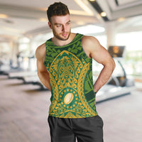 Cook Islands Rugby Men Tank Top Kukis Athletic Style LT9 - Polynesian Pride