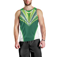 Polynesian Pride Cook Islands Rugby Men Tank Top No1 LT9 - Polynesian Pride