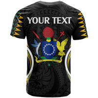 Custom Polynesian Pride Cook Islands T Shirt Tribal Wave Style LT9 - Polynesian Pride