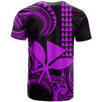 Custom King Kamehameha Day Hawaii T Shirt Paradise of the Pacific Tribal Kakau Purple LT9 - Polynesian Pride