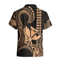 King Kamehameha Day Hawaii Hawaiian Shirt Paradise of the Pacific Tribal Kakau with Kanaka Maoli - Nude LT9 - Polynesian Pride