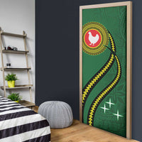 Manua Islands Polynesian Style Door Cover - Polynesian Pride