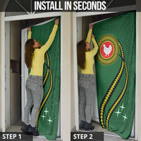 Manua Islands Polynesian Style Door Cover - Polynesian Pride