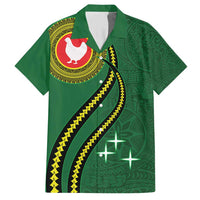 Manua Islands Polynesian Style Family Matching Short Sleeve Bodycon Dress and Hawaiian Shirt