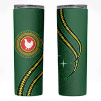 Manua Islands Polynesian Style Skinny Tumbler LT9 Green - Polynesian Pride
