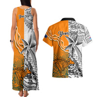 personalised-fiji-australia-rugby-couples-matching-tank-maxi-dress-and-hawaiian-shirt-world-cup-2023-polynesia-tapa-mixed-indigenous-aboriginal